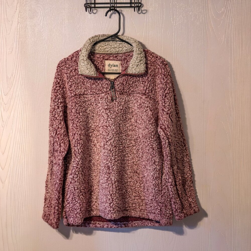 CLEARANCE Dylan Los Angeles Cozy Sherpa Fleece Pullover – Women’s Small